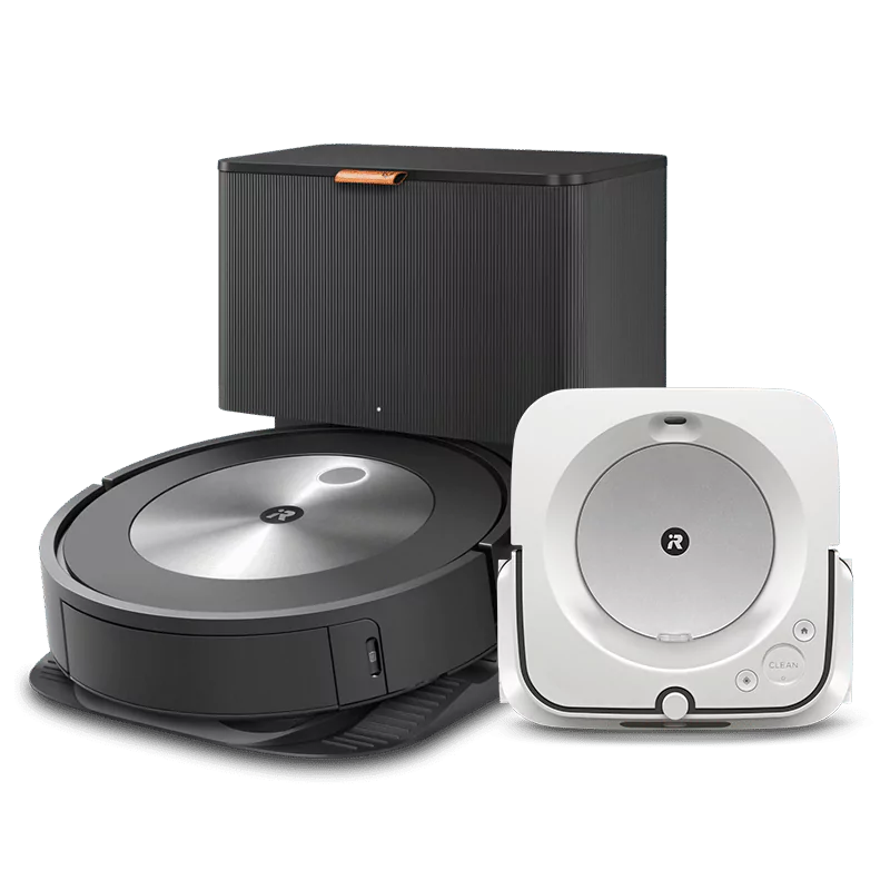 Roomba j7+ a Braava jet m6 - iRobot