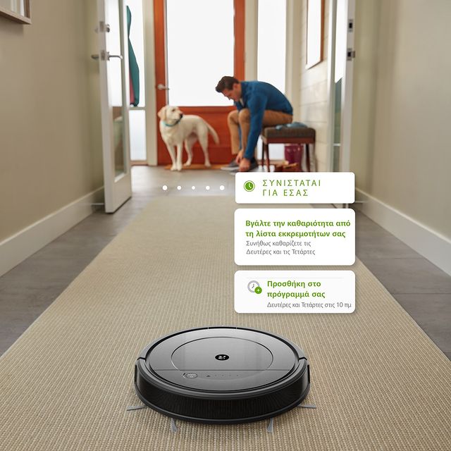 Μόλις επιστρέψατε από τη βόλτα σας και γέμισε πάλι το σπίτι λάσπες και βρωμιά; Κανένα πρόβλημα! Η Roomba Combo είναι εδώ για να σκουπίσει και να σφουγγαρίσει για εσάς, με το πάτημα ενός κουμπιού!

Ζήστε χωρίς περιορισμούς

👉 link in bio 

#irobot #irobotgreece #irobotgr #roomba #roombacombo