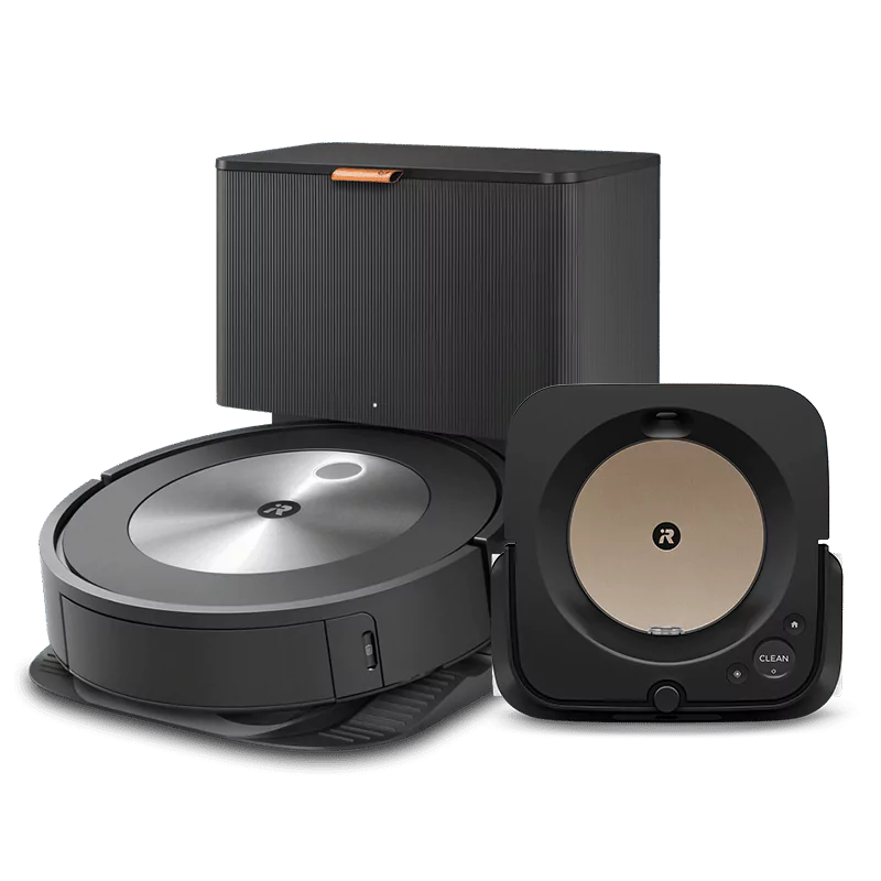 Roomba j7+ a Braava jet m6 (black) - iRobot
