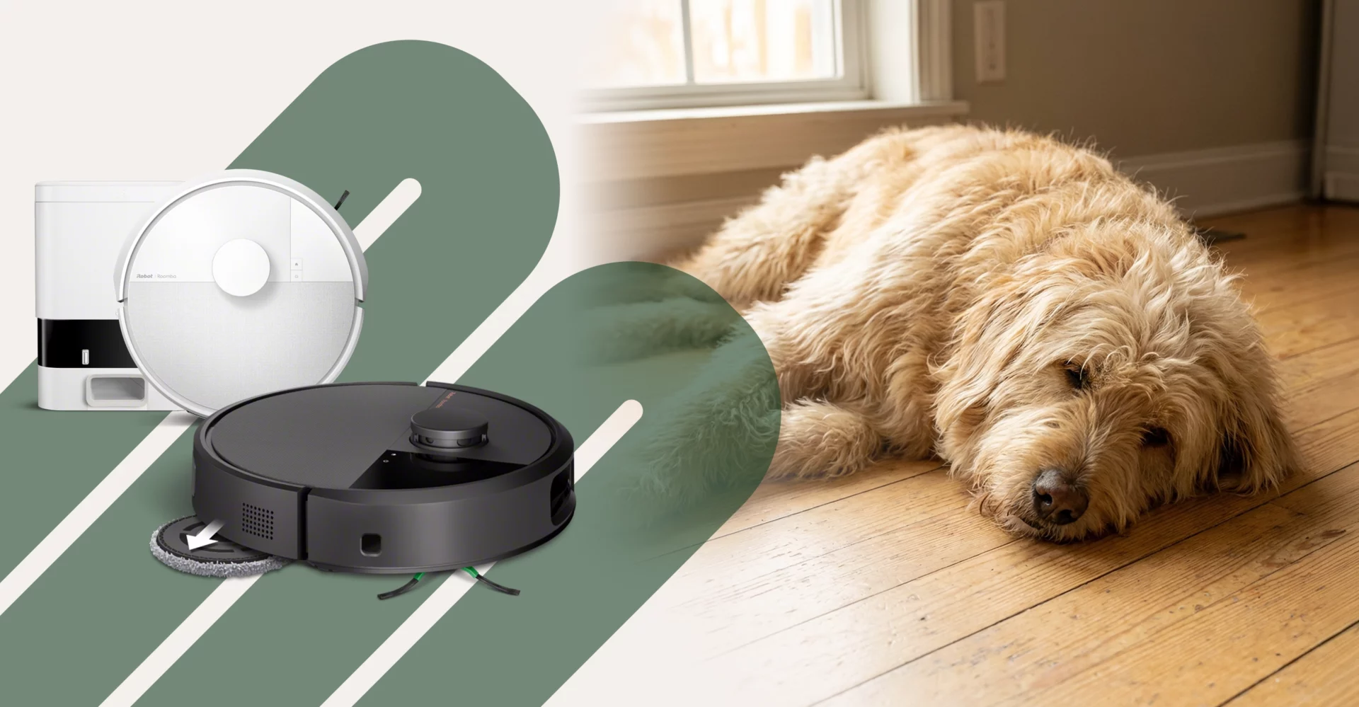 Οι τριχωτοί μας φίλοι μαδάνε. Η iRobot καθαρίζει.