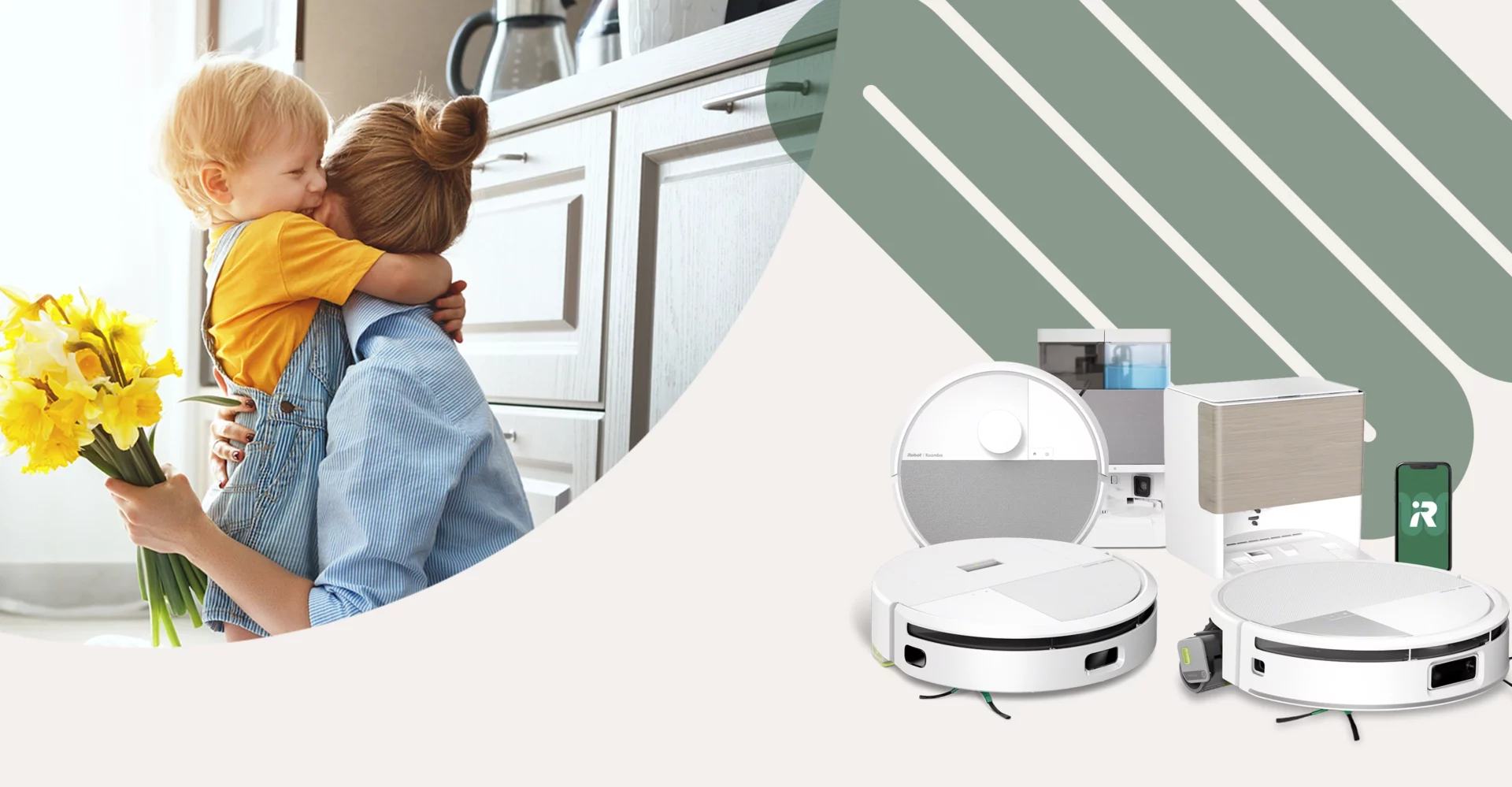 Οι τριχωτοί μας φίλοι μαδάνε. Η iRobot καθαρίζει.